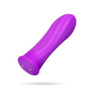 The Purple Bullet - Vibrador discreto de bolsillo tipo bala