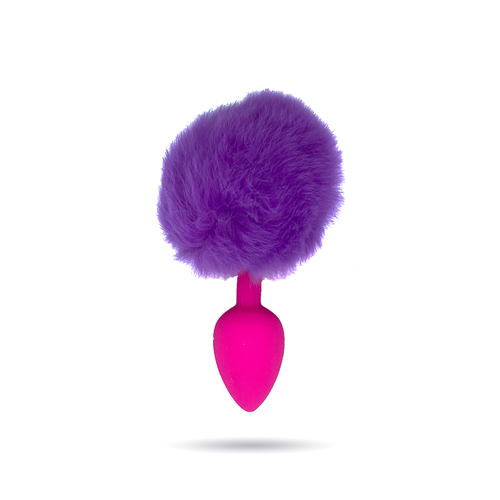 The Purple Bunny - Plug anal con cola de conejo color Morado