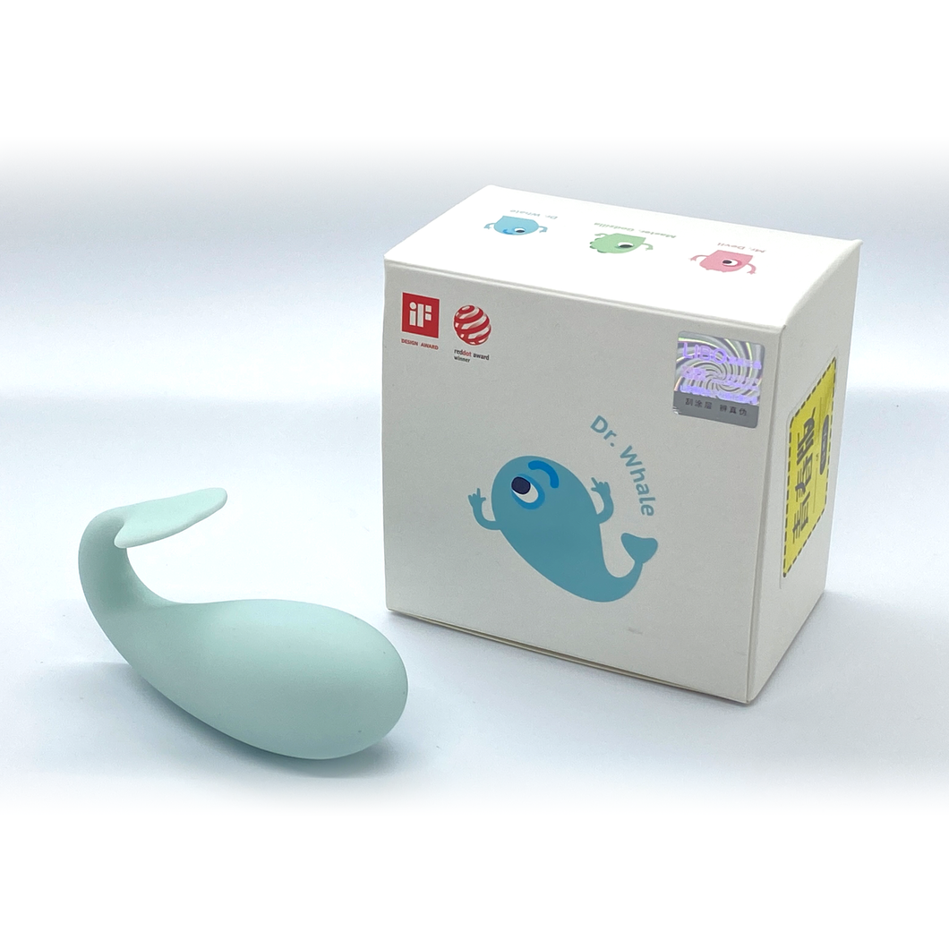 Dr. Whale - Vibrador Bluetooth Inalámbrico en forma de Ballena